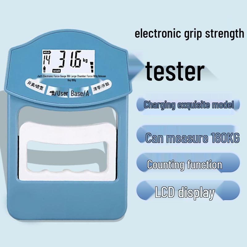 Cross-Border Electronic Grip Strength Trainer: Professional Grip Force Gauge for Middle School Students