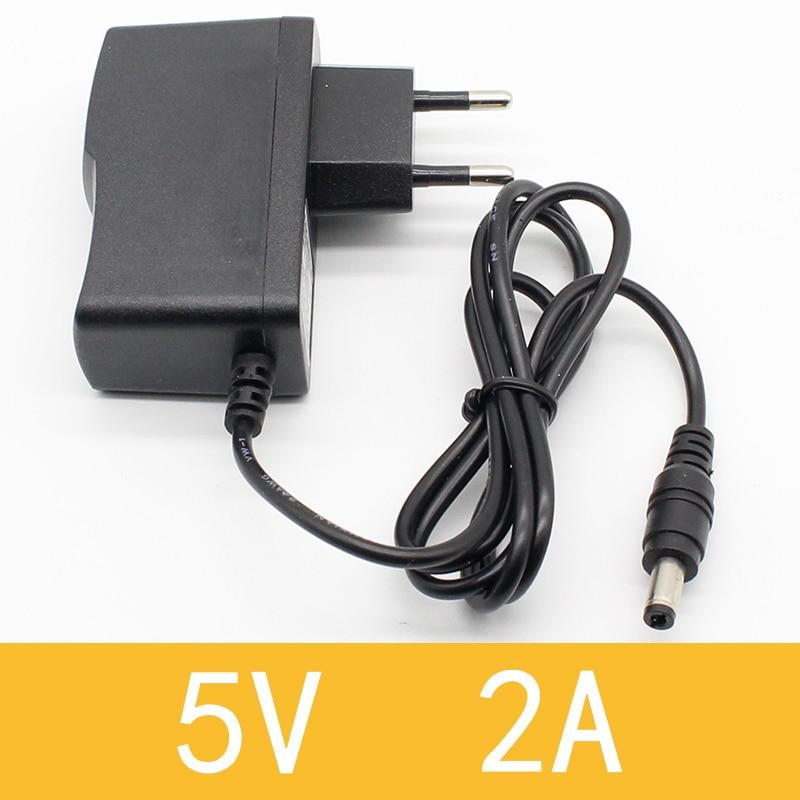 1pcs 100-240V AC To DC Power Adapter Power Charger Adapter 5V 12V 1A 2A 1.5A UK EU Plug 5.5mm X 2.1mm 5.5mm X 2.5mm / 5v3aDC Plug
