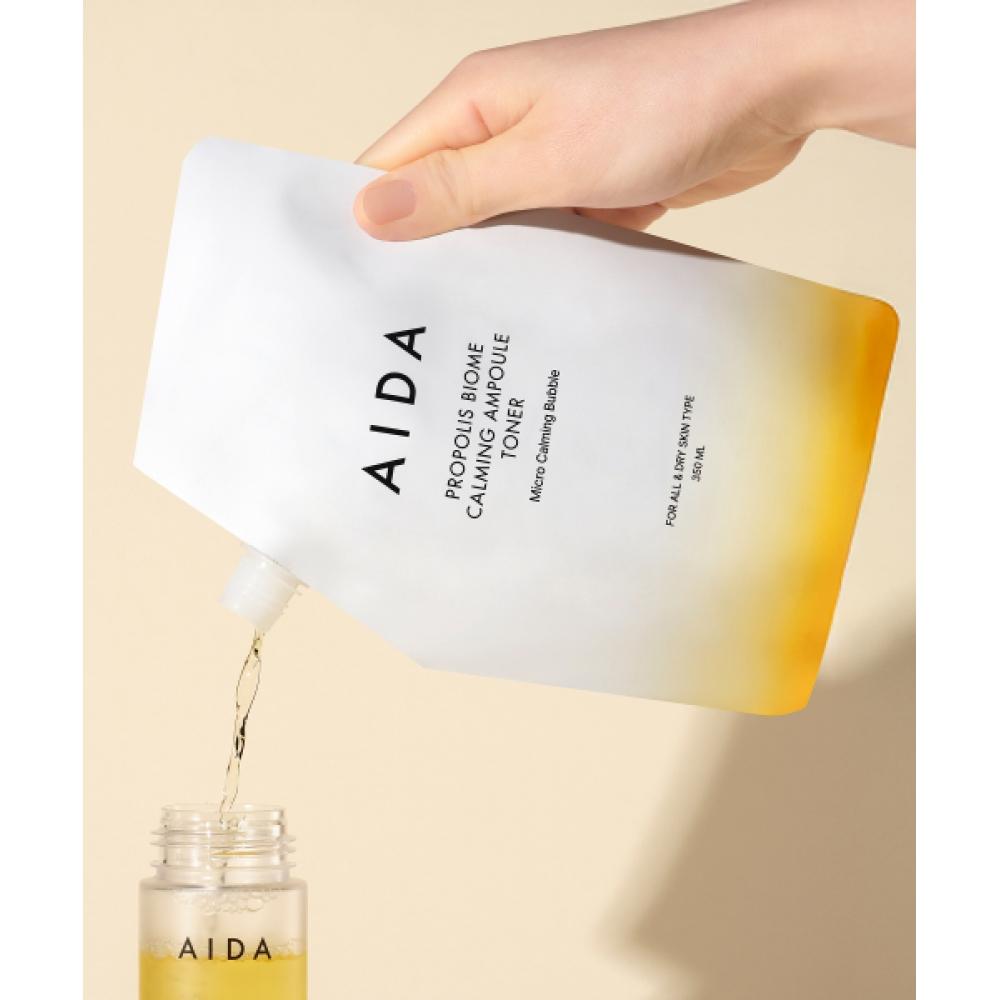 Aida Cosmetic Сменный флакон Прополис Биом Успокаивающий тонер-ампула 350 мл NONE