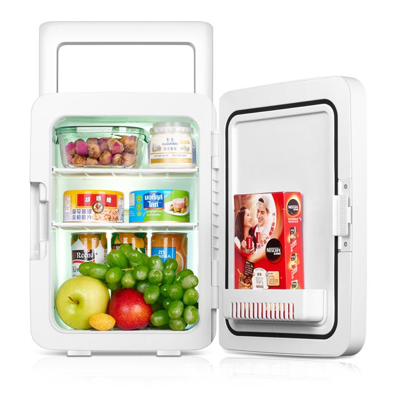 Somete 10L Mini Fridge: Compact Refrigerator for Dorm, Cosmetics, & Breast Milk Storage