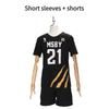 Character Haikyuu Anime Number Black Ball Suit Short Sleeve Shorts Cosplay