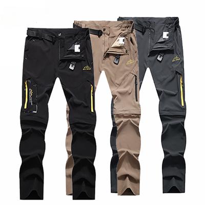 Pantalon de randonnée de Camping pour hommes, très extensible, fin, imperméable, séchage rapide, résistant aux UV, pour voyage en plein air, été