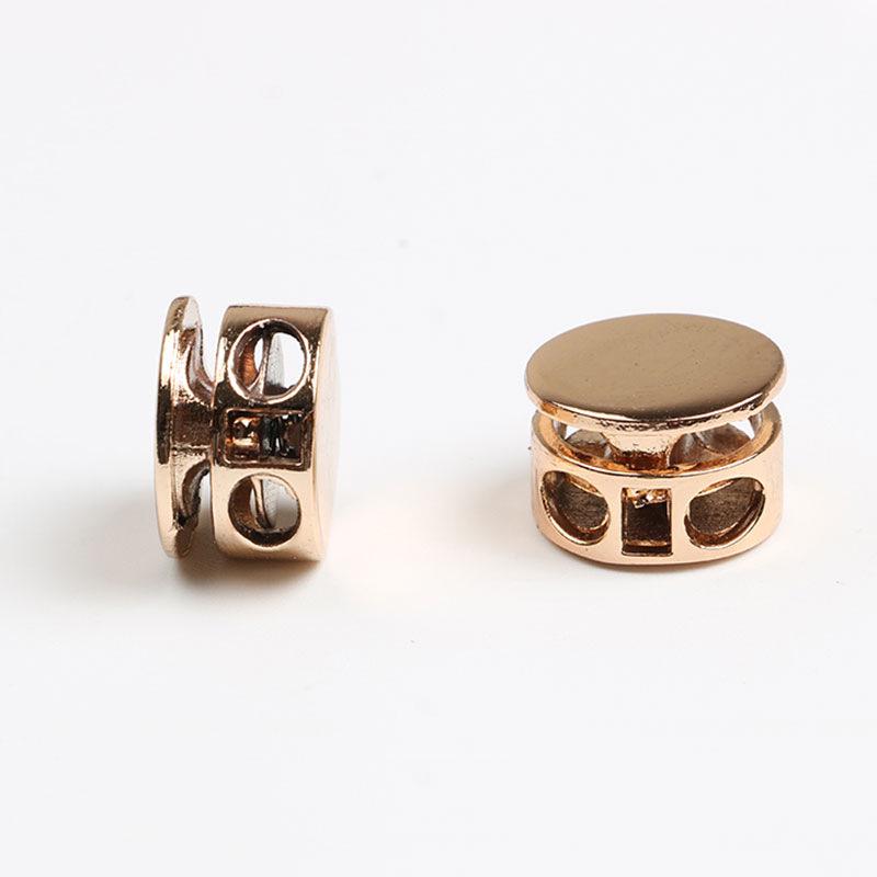 Металлический пружинный фиксатор шнура из сплава для курток и одежды