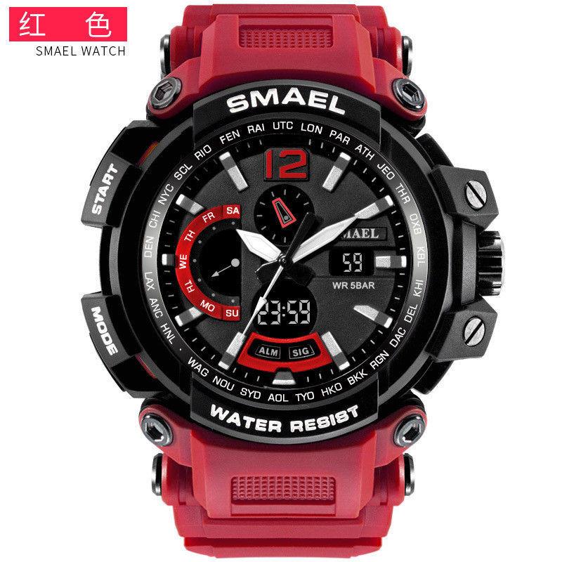 Smael Sport Watch Men Fashion Digital Led Electronic Quartz Classic Timeless Design