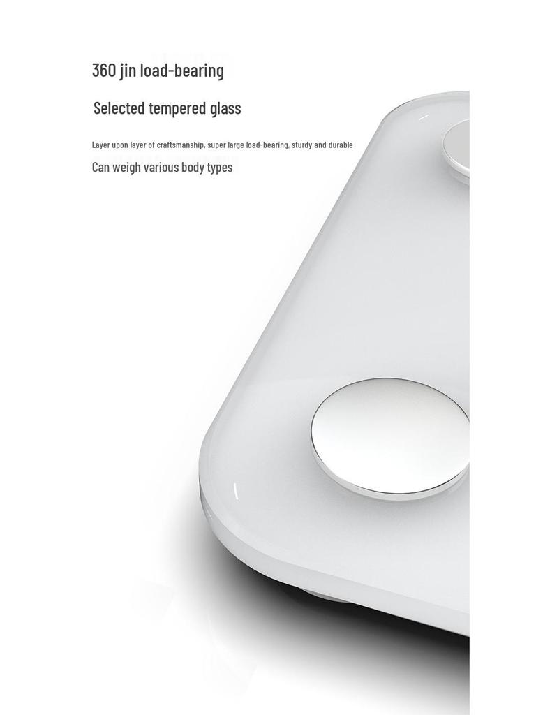 Smart Bluetooth Body Fat Scale – Electronic Health & Weight Scale with Rechargeable Battery