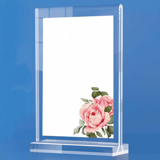 Suport pentru semne acrilice, 3 buc