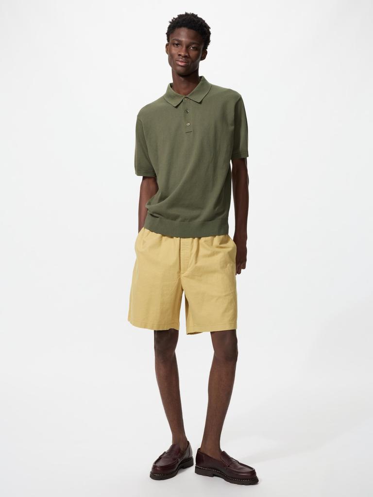 Uniqlo Japan Linen Blend Easy Shorts