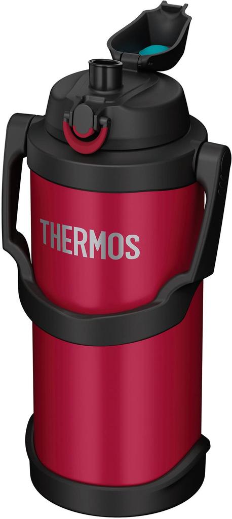 Thermos Vacuum Insulated Sports R Jug, 3L, Red, FJQ-3000