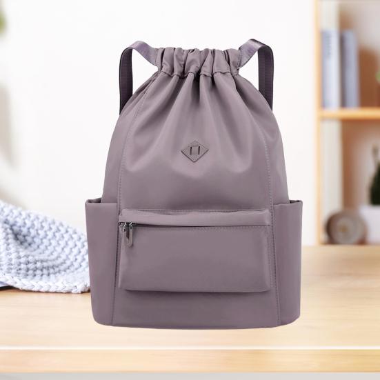Stahovací batoh Vodotěsná taška do tělocvičny Unisex Jednobarevný Školní batoh pro ženy Muže Pláž Plavání Škola Cestování