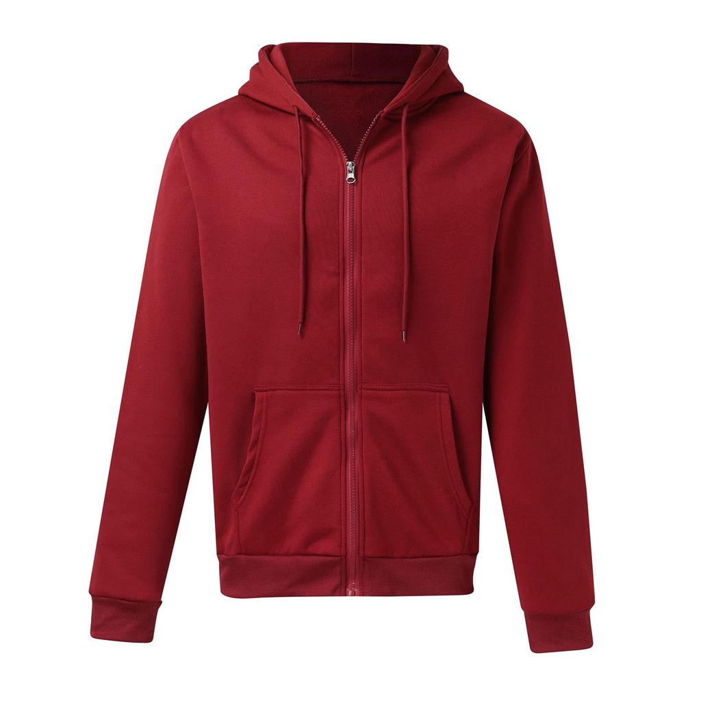 Men's Loose Casual Hooded Sweatshirt Men's Solid Color Loose Casual Sweatshirt