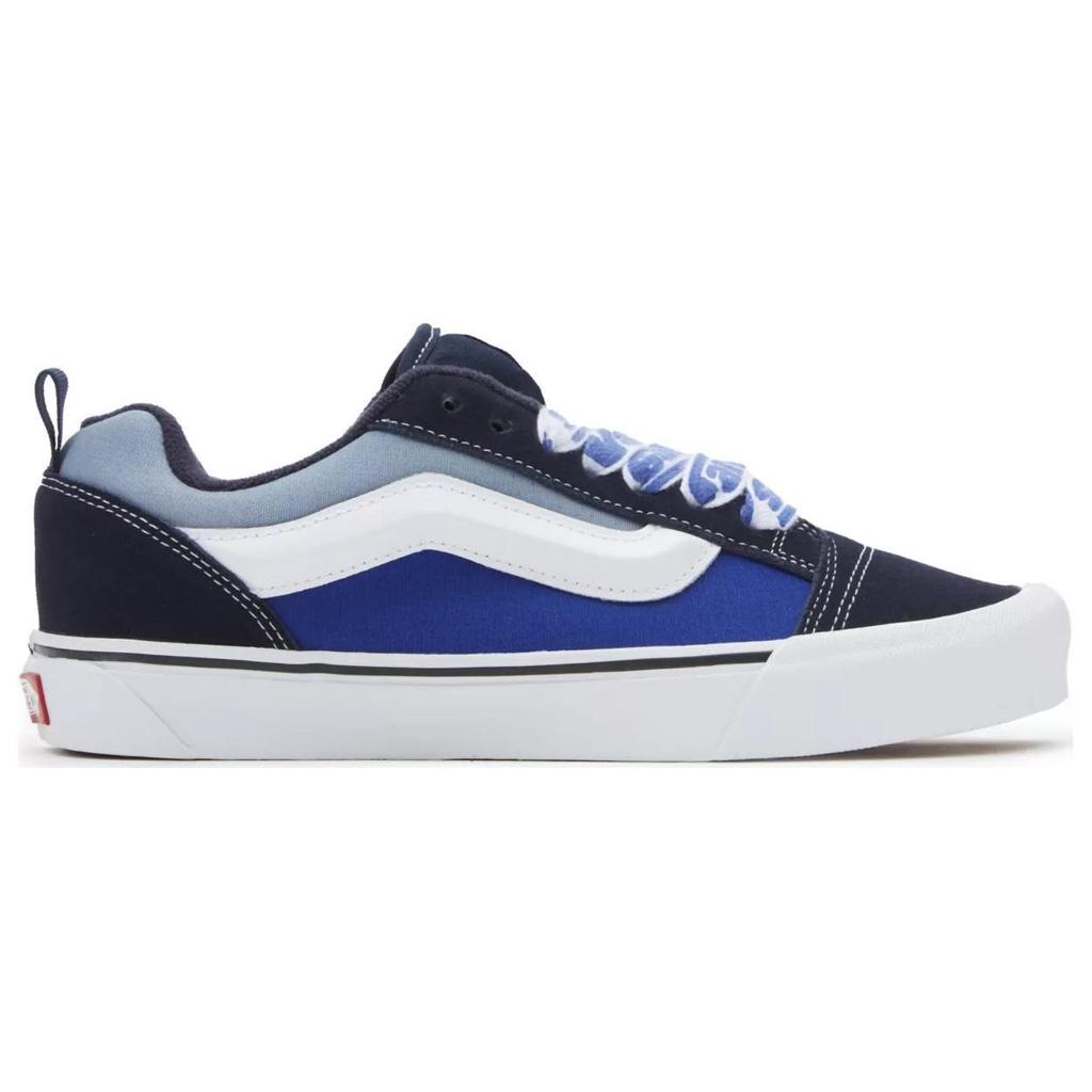 Vans Knu Skool Fashion Trend Low Top Skate Shoes Unisex Sneakers Blue White VN0009QCY6Z
