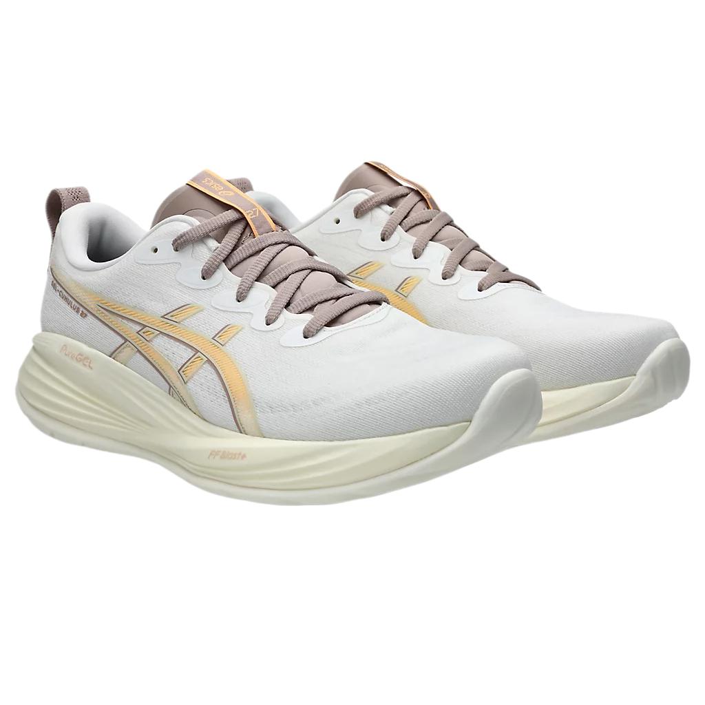 Asics Gel Cumulus 27 White Fawn Men Sneakers 1011B960-101
