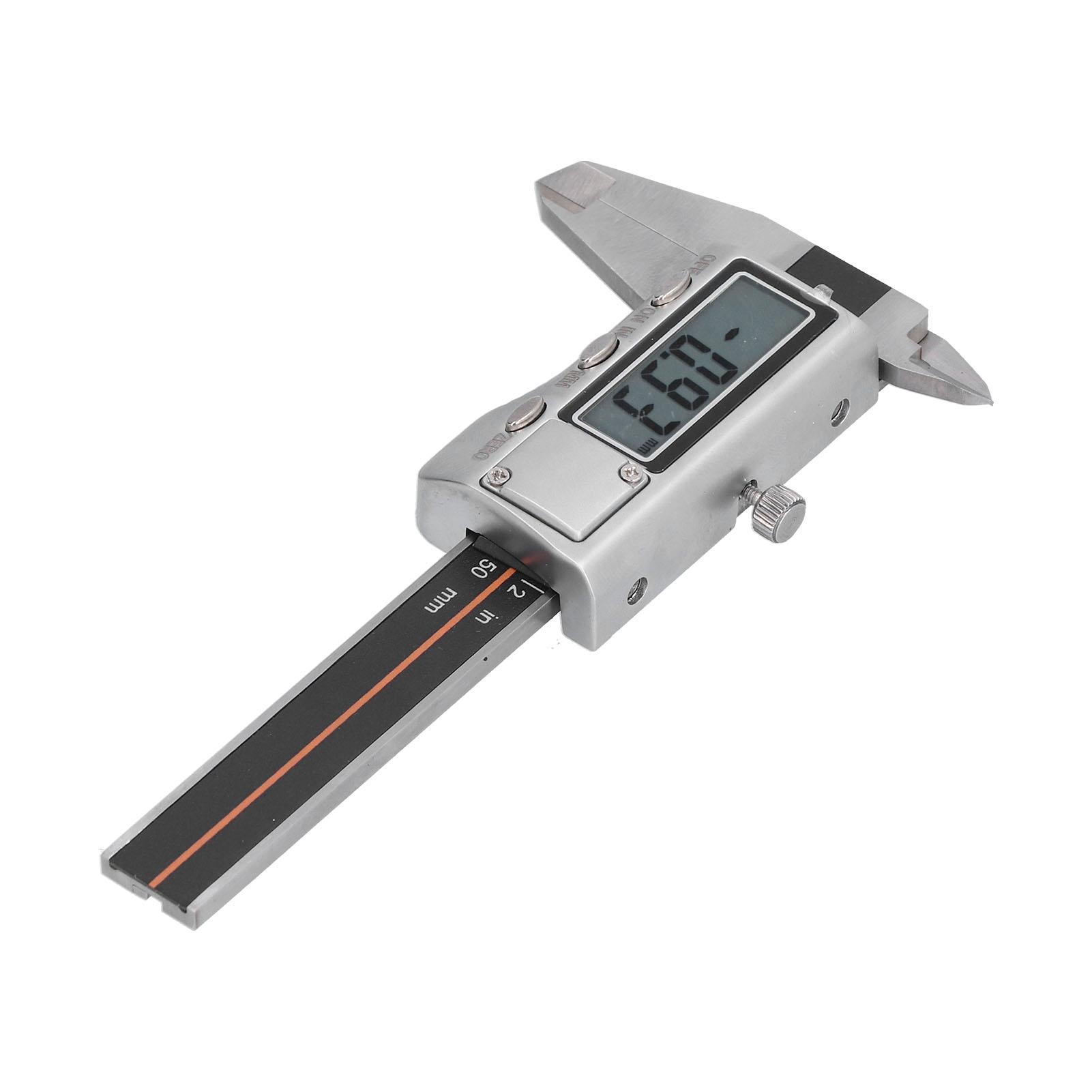 

Vernier Caliper 0‑50mm Portable Mini Digital Wear Resistance Rust Industrial Measuring Tool