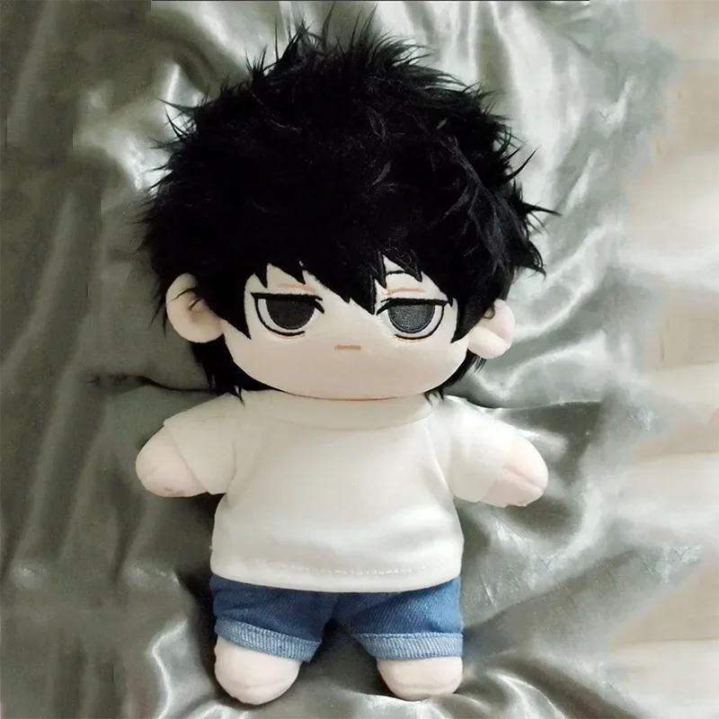 20cm Stuffed Anime Death Note L.Lawliet Yagami Light Cotton Doll Cute Plush Dress-up Toys for Children Adult Birthday Decor Gift