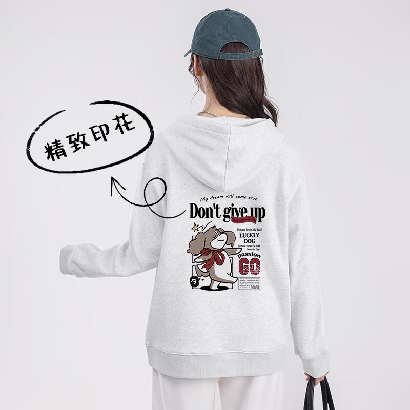MJ STYLE Women's Heavyweight Hooded Sweatshirt