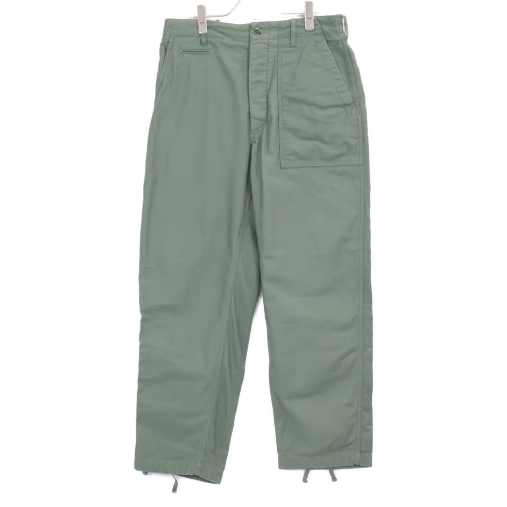 Engineered Garments [BEAMS PLUS Exclusive] Green PEG GLASSFIELD PANTS Bottoms S khakiUsed