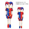 Lo Straordinario Circo Digitale Costume Cosplay Pomni Jax Peluche Coniglietto Caine Ragatha Bambola Vestito Completo Cosplay Costume di Halloween Bambini