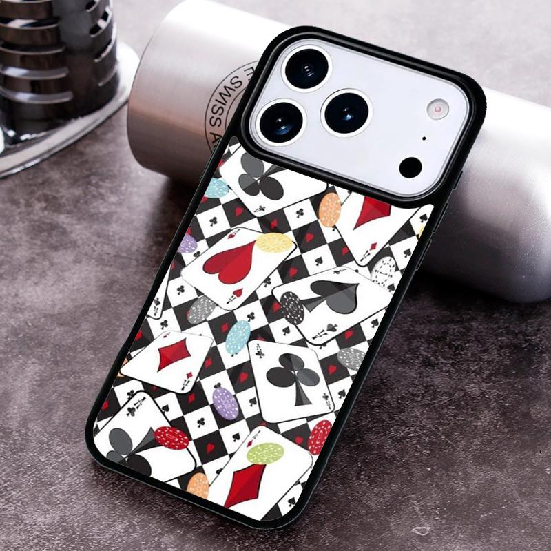 

Cards Ace Of Spades Phone Case For iPhone 17 16 15 14 13 12 11 Pro Max Plus 17Air Soft Silicone Cover iPhone 14