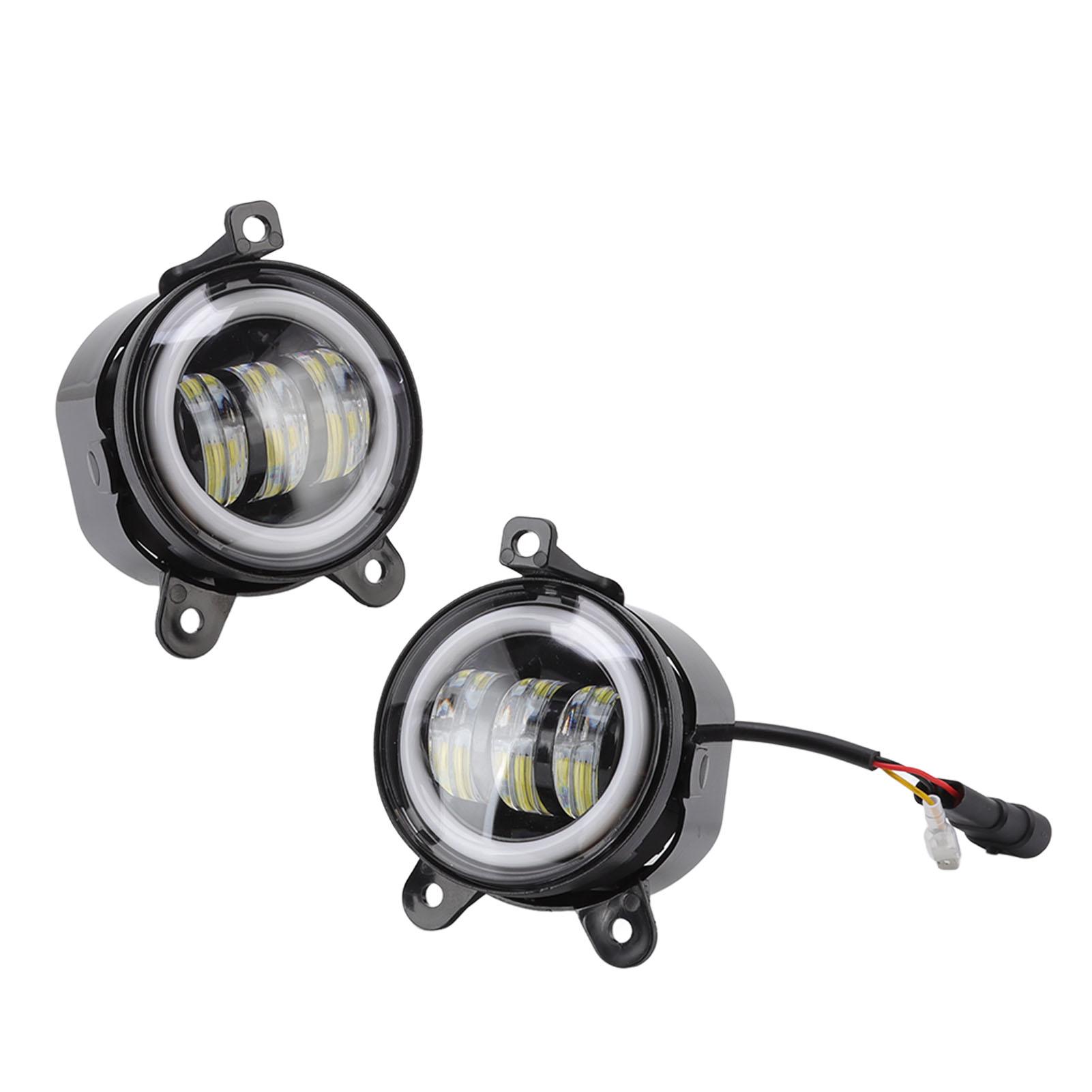 

3,5 дюйма 120 Вт Светодиодные противотуманные фары на бампер Дневные ходовые огни IP67 Водонепроницаемые Универсальные для мотоциклов автомобилей