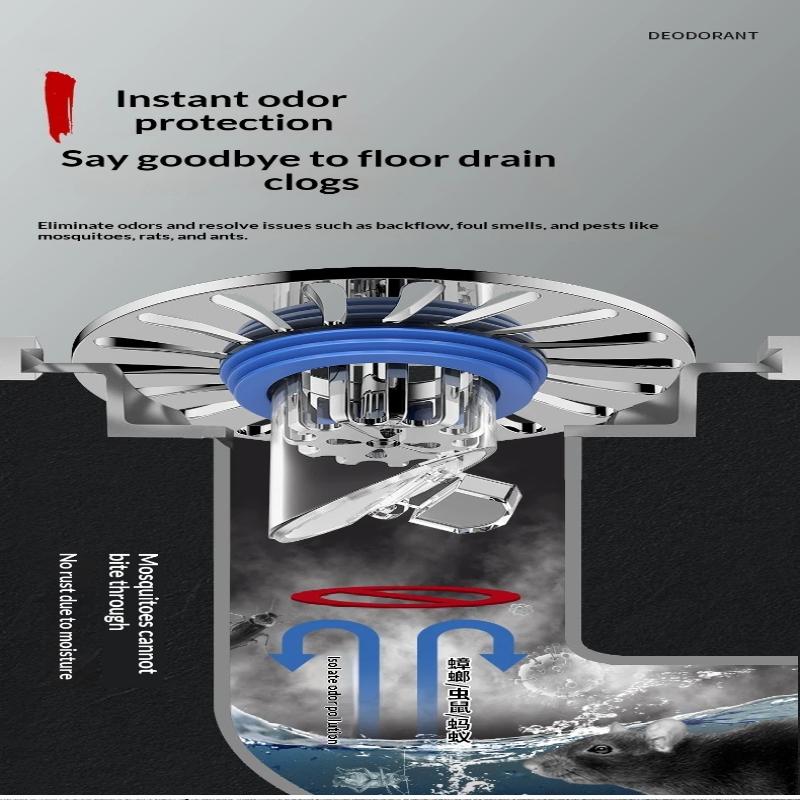 New Anti Odor Floor Drain Core Removable Insect Prevention Drain Cover Colander Shower Drainer Kitchen Bathroom Accessories