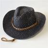 New western cowboy hats for men and women can take summer vacation travel sunscreen sun hat retro sun hat knight hat