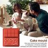 1Pcs Silicone Chocolate Mold Deep Dubai Thick Bar for Filling Large Candy Cake Mold for Stuffed Bar Reusable BPA-Free Multifunctional Baking