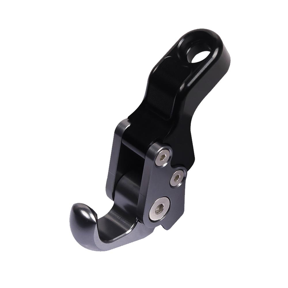 For Aprilia SRGT200 SR GT 200 125 SR200 GT 2023 Motorcycle Accessories Luggage Bag Hook Claws Hanger Crotchet Grip Helmet Holder чёрный