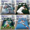 Roger Federer 3Pcs Bedding Set, Duvet Cover with 2 Pillowcases, Tennis Star Portrait Print Bed Linens, No Comforter No Pillow Core, Fan Home Decor
