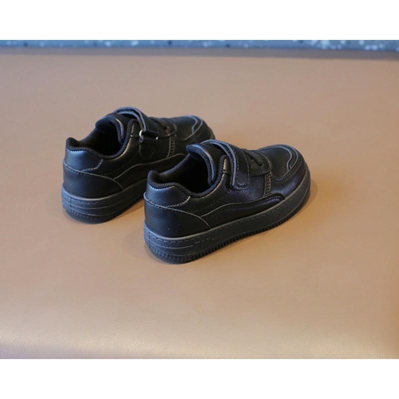 21-38 Children's White Shoes, Boys and Girls Sneakers, Casual Shoes, Leather Soft Sole Baby Shoes