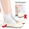Portable Hangable Plastic Shoehorn for Travel & Daily Use