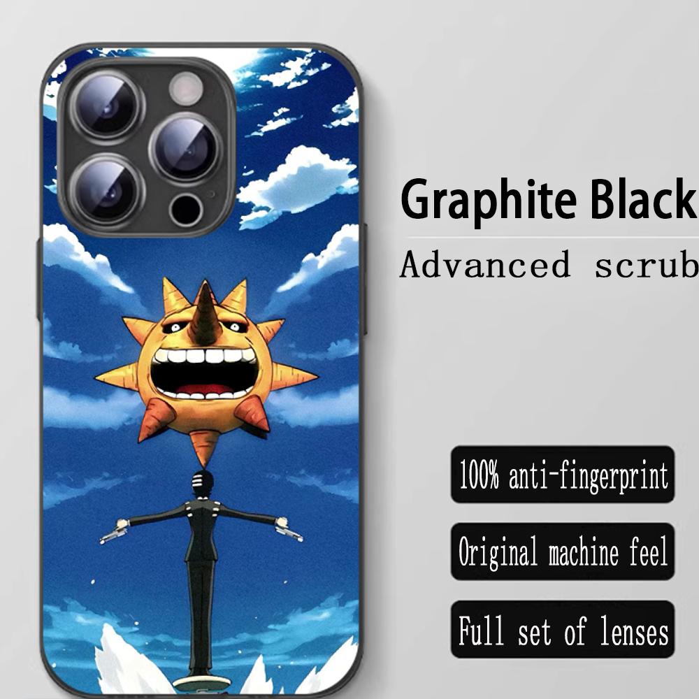 

Soul eater cool design ins Phone Case For iPhone 16 15 14 13 12 11 X XR XS 8 Plus Mini Pro Max Soft black Shockproof Cover iPhone 13 Pro Max