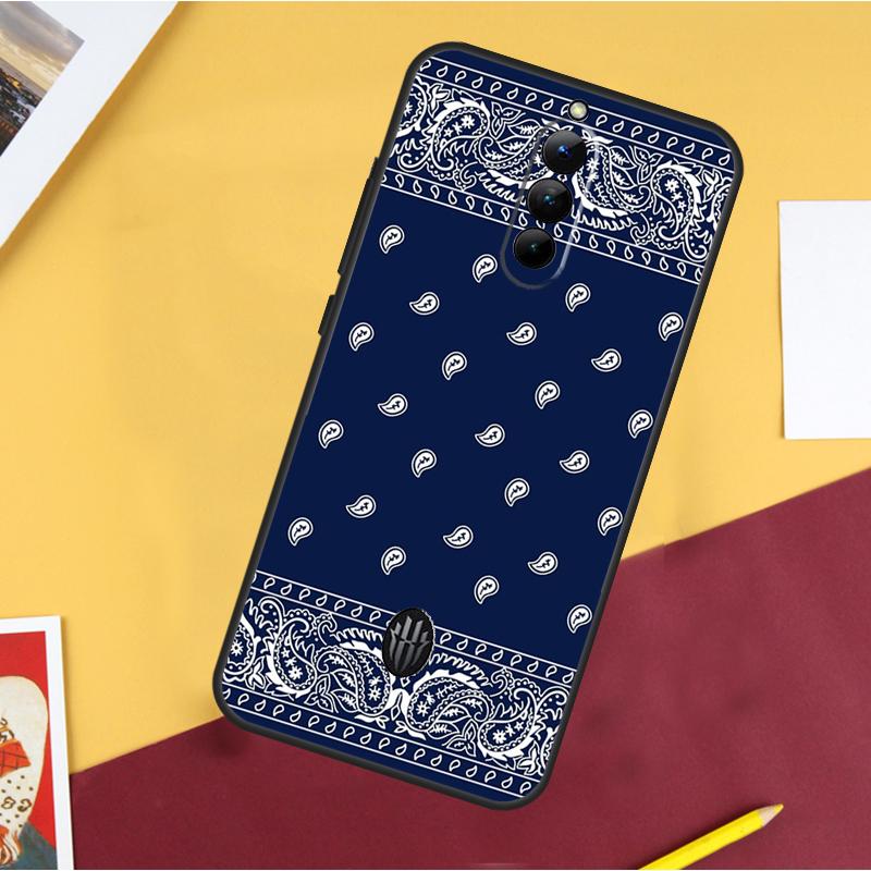 Royal Bandana Paisley Case For ZTE Nubia Red Magic 10S Pro Plus 8 9 10 Air 8S 9S 11 Pro Plus 6 7 6S 7S Pro Cover