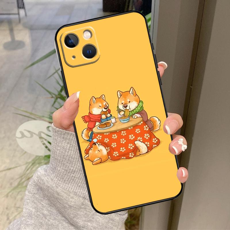 Animal Shiba Inu Case For iPhone 17 Pro Max 16 14 13 12 11 15 Pro Max Plus 12 13 Mini 16e 17 Air Back Cover