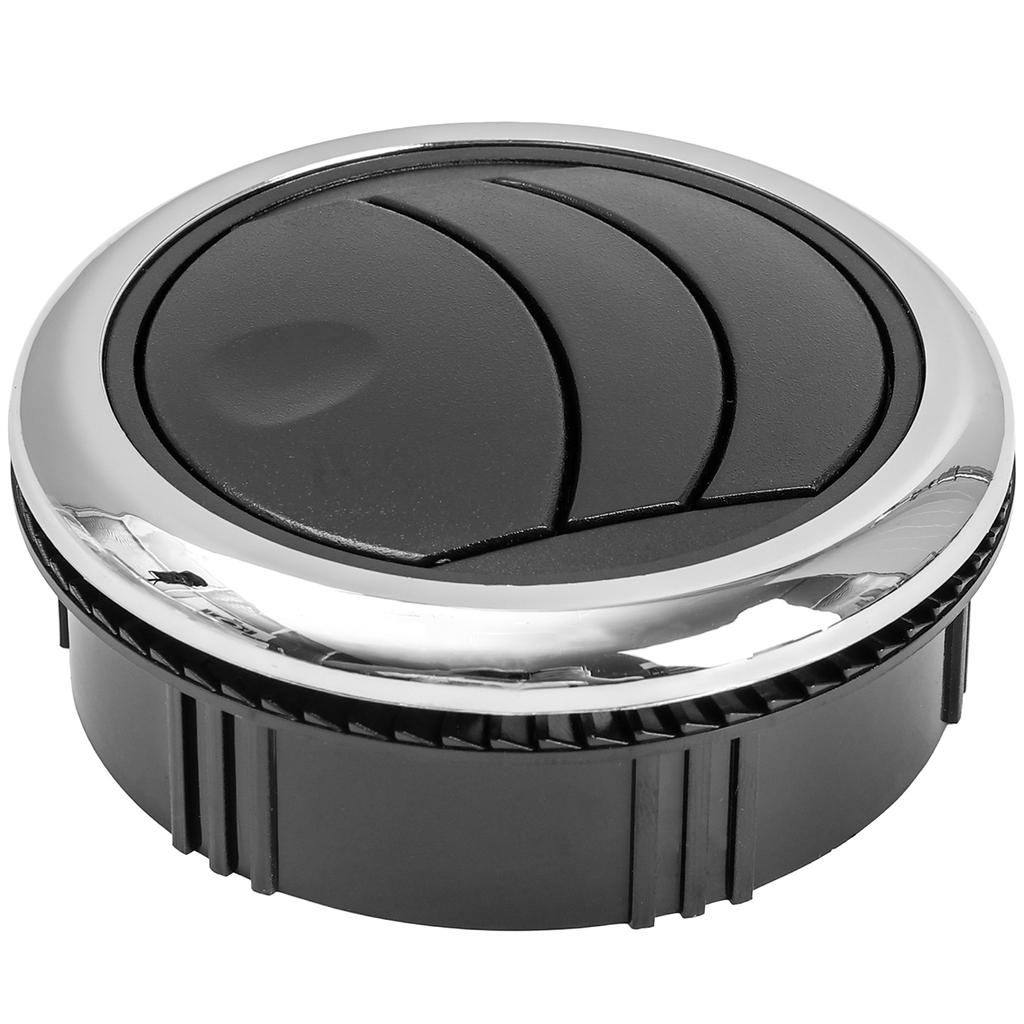Universal Car Air Conditioner Deflector Outlet Round Air Vent Ducting Cover Outlet A/C Grille Deflector for RV Bus Truck Boat