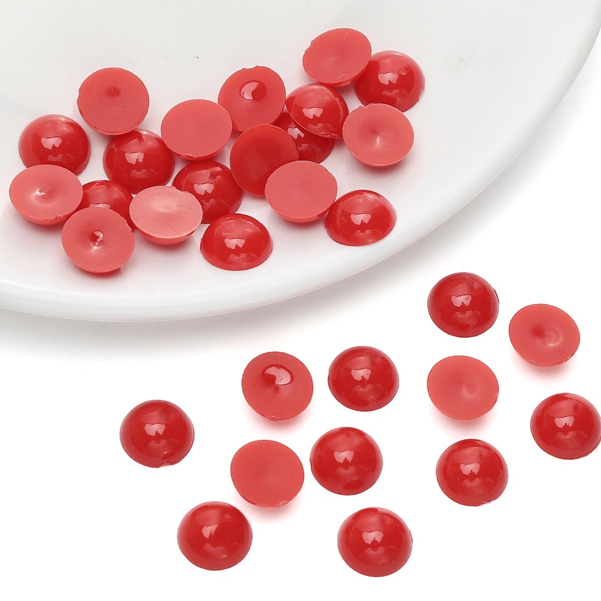 

50/100/200 шт. Акриловые круглые кукольные глаза с плоским дном 10mm 50pcs