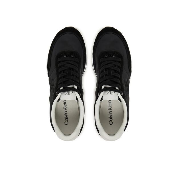 Calvin Klein Retro Runner Lace Up Nylon Mg Sneakers