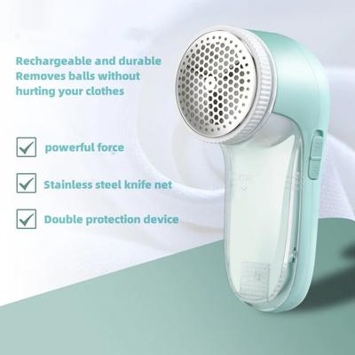 Household Clothes Shaver Fabric Lint Remover Fuzz Electric Fluff Portable Brush Blade Professional Rechargeable Fur Ball Trimmer