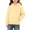 Kinder Farb-Langarm-Sweatshirt Lässiger Bequemer Pullover für Jungen und Mädchen