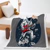 Space Space Print Thickened Lamb Wool Nap Blanket Blanket