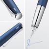 Lamy Studio Imperial Blue Fountain Pen In Elegant Metal Body Steel Nib Nib Size EF Includes LAMY T10 Blue Ink Cartridge Blue-Green - - (Partially