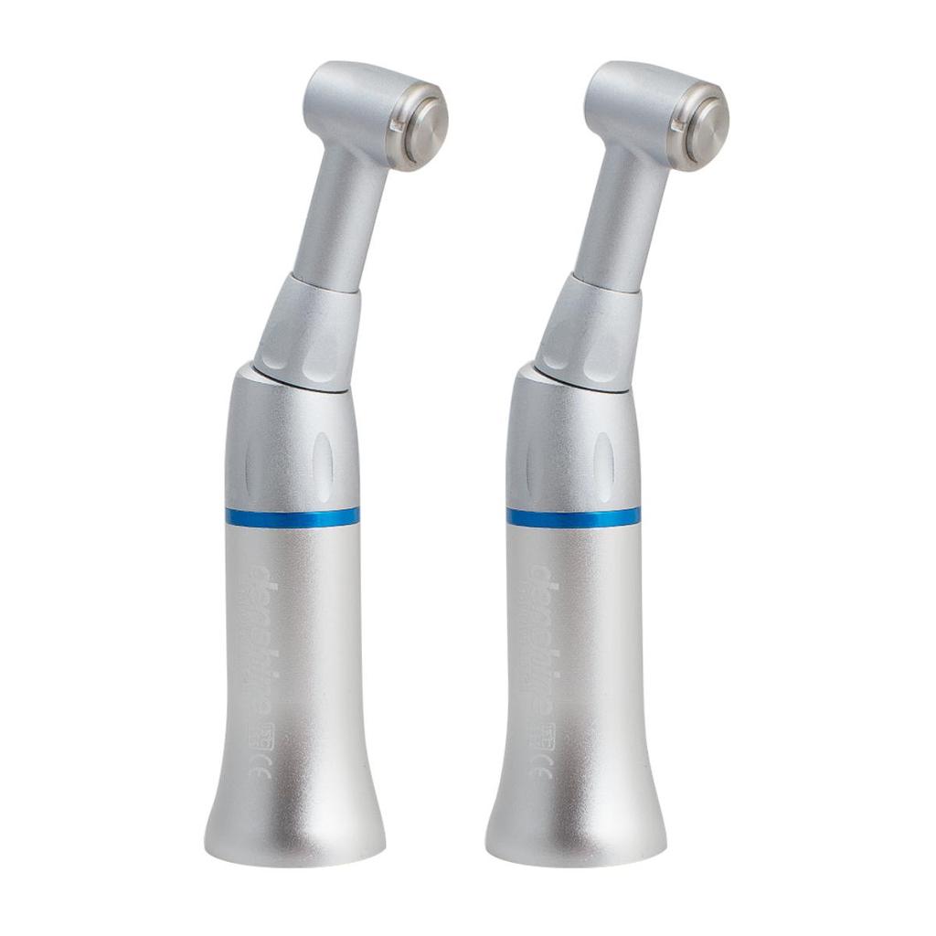 2PCS Dental Slow Low Speed Push Button Handpiece Contra Angle Latch Bur