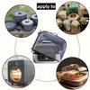Housse Étanche pour Friteuse à Air en Tissu Oxford avec Poches de Rangement Couvercle Anti-poussière de Cuisine Housse Durable pour Friteuse à Air Grille-pain