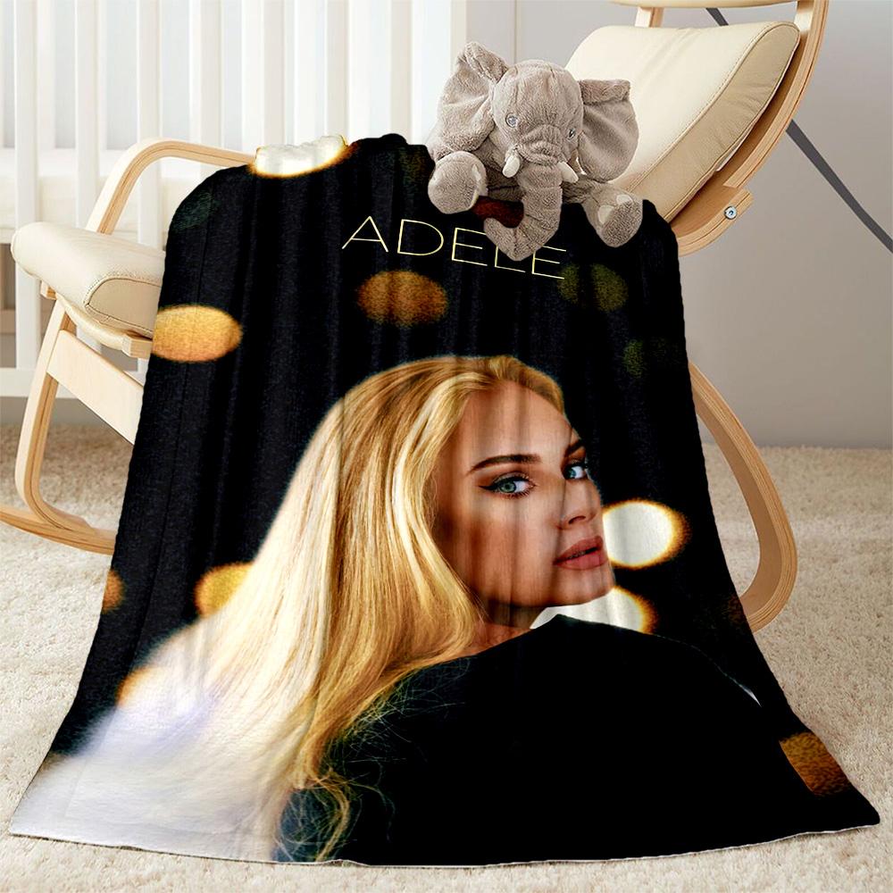 Adele Blankets are suitable for living rooms,making them an ideal choice for outdoor travel and gifts.