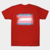 Unisex Fashion TShirt Transgender Flag Print TShirt Plus Size XS-6XL T-Shirt 100%Cotton Tops O Neck Short Sleeve Tees