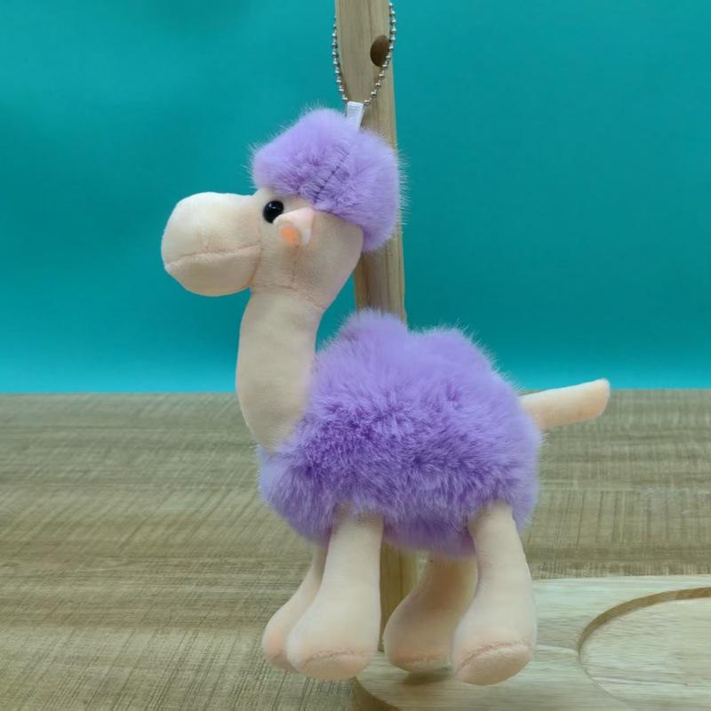 Cute Camel Plush Keychain - Adorable Desert Camel Doll Bag Charm