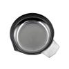 2Pieces Compact Stainless Steel Weighing Trays Dishes for Home and Kitchen Use for Precise Jewelry and Herb Measurements