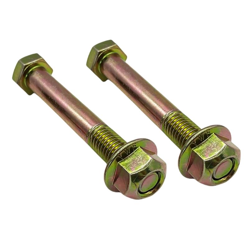 Upgrades Cambers Caster Adjusting Bolt set Steering Stability Improvement Metal Alignment Cambers set Quick Installation