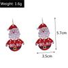 Creative New Best-selling Elk Christmas Tree Cartoon Bells Santa Claus Earrings Ladies Fashion Jewelry Pendientes Festival Gifts