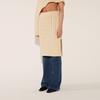 Soltipebeul Fisher Slit Skirt [Cream]