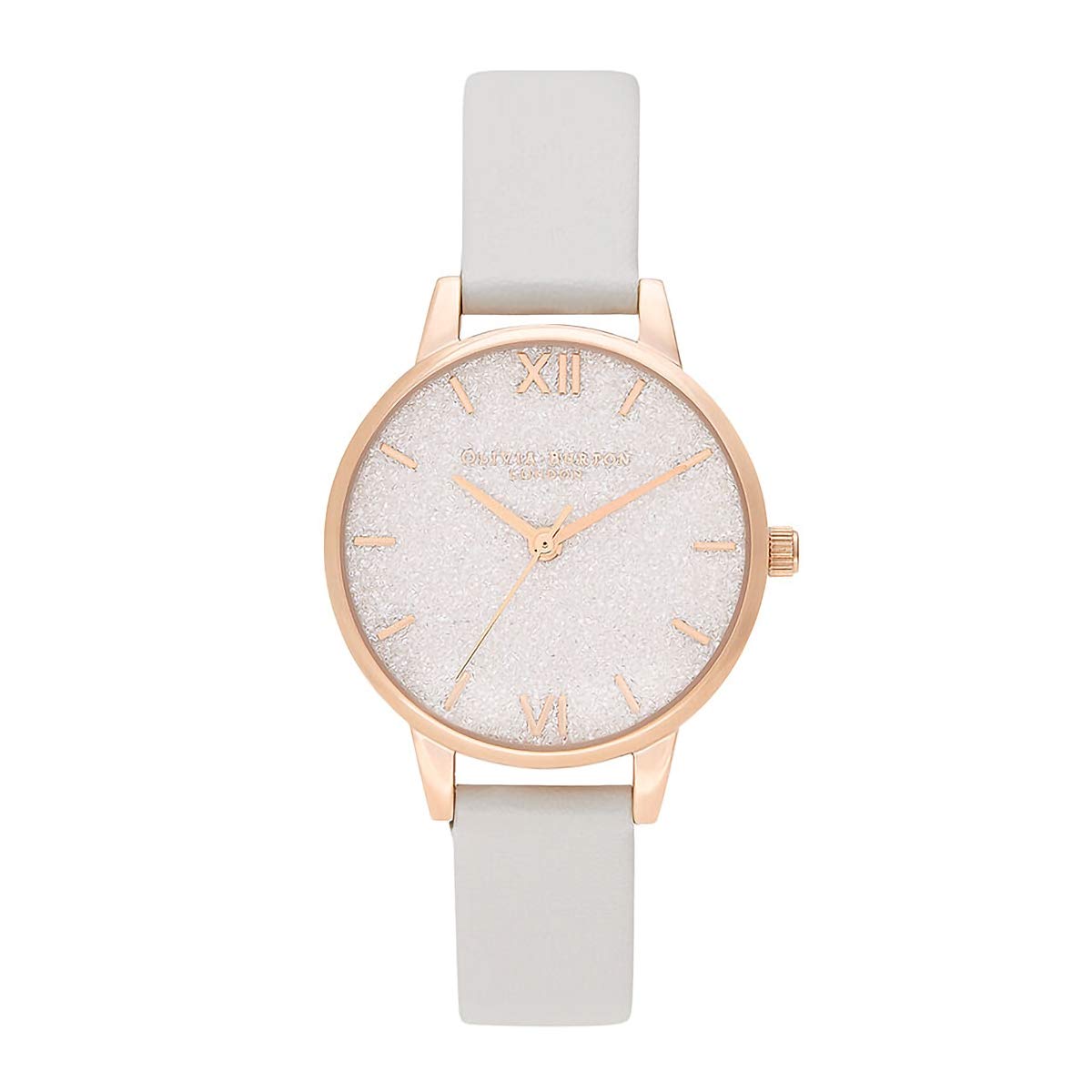 

Авторизованный дистрибьютор [OLIVIA BURTON] Женские часы Olivia Burton OB16GD50 с блестящим циферблатом Vegan Blush & Pearl Gold с кожаным ремешком